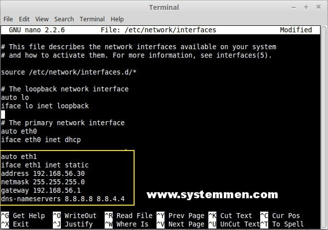 Configure static IP on Debian 8 configure-static-ip-on-debian-8 Configure static IP on Debian 8