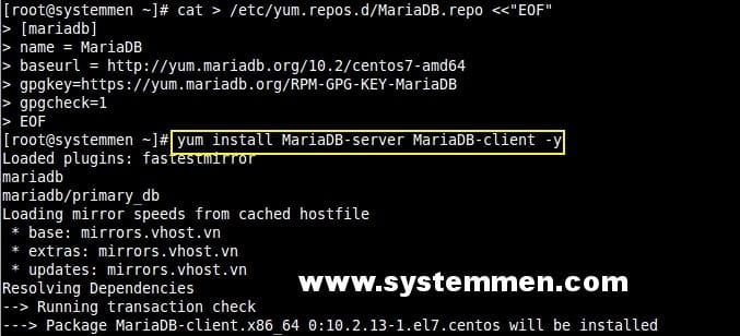 How to install MariaDB 10.2 in CentOS 7 how-to-install-mariadb-10-2-in-centos-7-01 How to install MariaDB 10.2 in CentOS 7