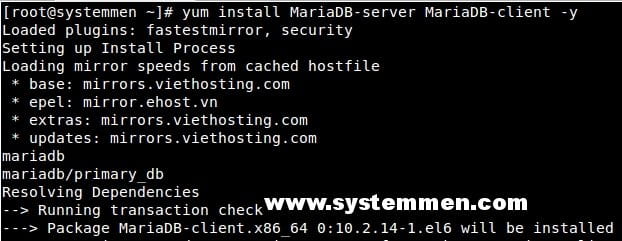 How to install MariaDB 10.2 on CentOS 6 how-to-install-mariadb-10-2-on-centos-6-01 How to install MariaDB 10.2 on CentOS 6