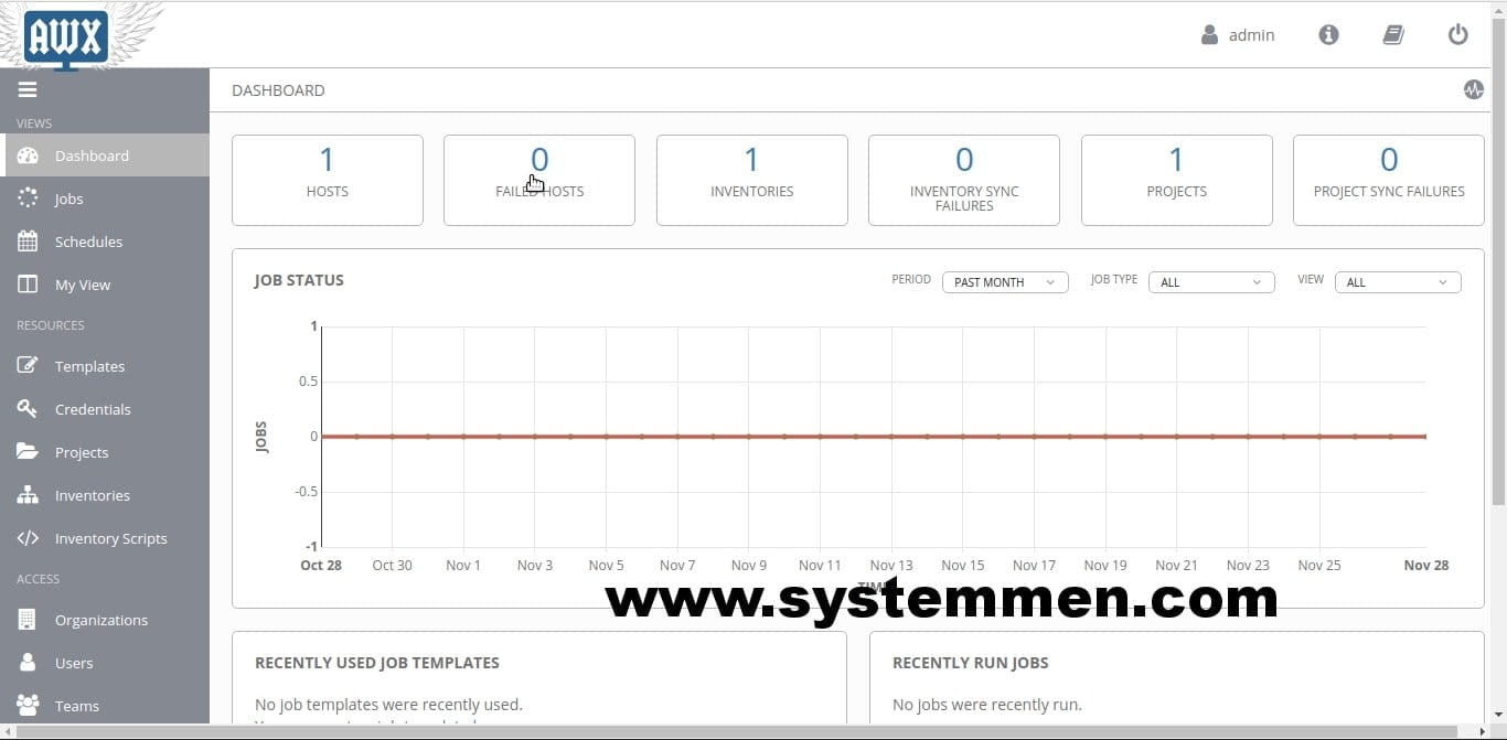 Install Ansible AWX on CentOS 7 install-ansible-awx-on-centos-7-03 Install Ansible AWX on CentOS 7