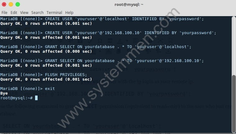 How to create read-only user in MySQL how-to-create-read-only-user-in-mysql How to create read-only user in MySQL
