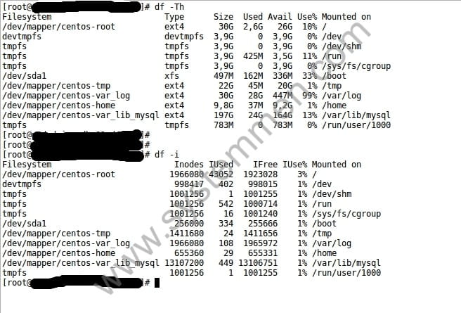The df command shows the disk is full but it is not the-df-command-shows-the-disk-is-full-but-it-is-not The df command shows the disk is full but it is not