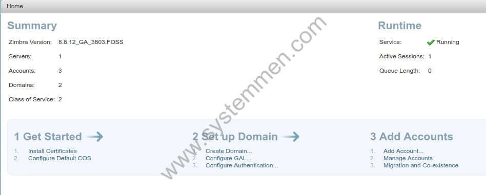 How to add new domain in Zimbra admin how-to-add-new-domain-in-zimbra-admin-01 How to add new domain in Zimbra admin