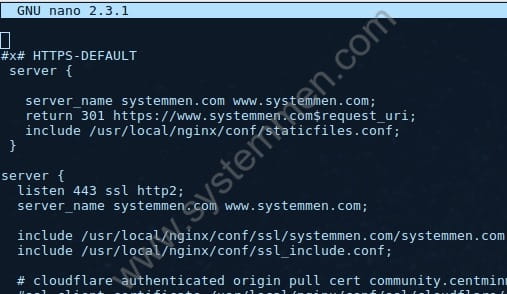 How to change non-www to www in CentminMod how-to-change-non-www-to-www-in-centminmod How to change non-www to www in CentminMod