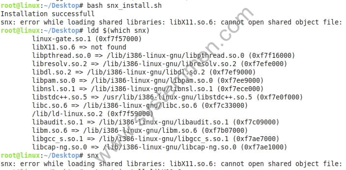 snx: error while loading shared libraries: libX11.so.6 snx-error-while-loading-shared-libraries-libx11-so-6 snx: error while loading shared libraries: libX11.so.6